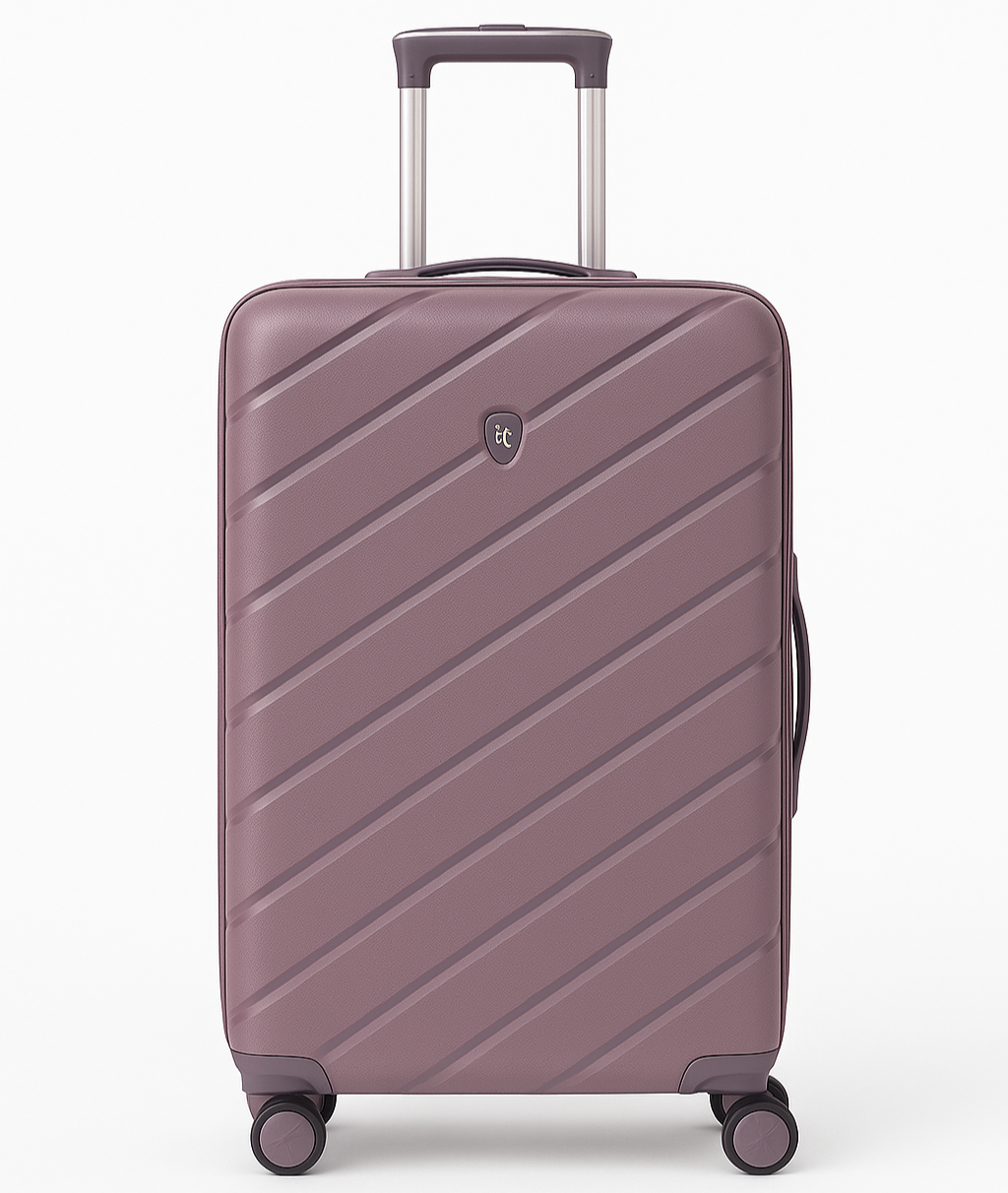 It Luggage 3-Piece Mauve Hardshell Luggage Set – Lightweight, TSA Lock, Spinner Wheels (20", 24", 28")